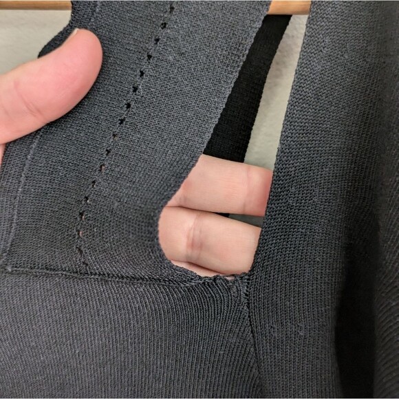 Apiece Apart Black Sheath Dress Size S Black - Picture 5 of 9